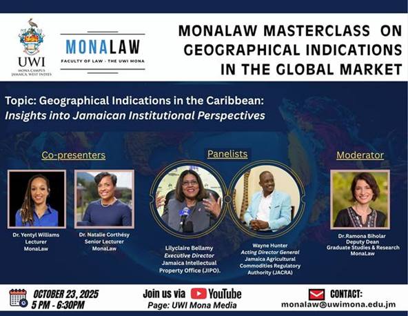 MonaLaw Masterclass on Geographical Indicators