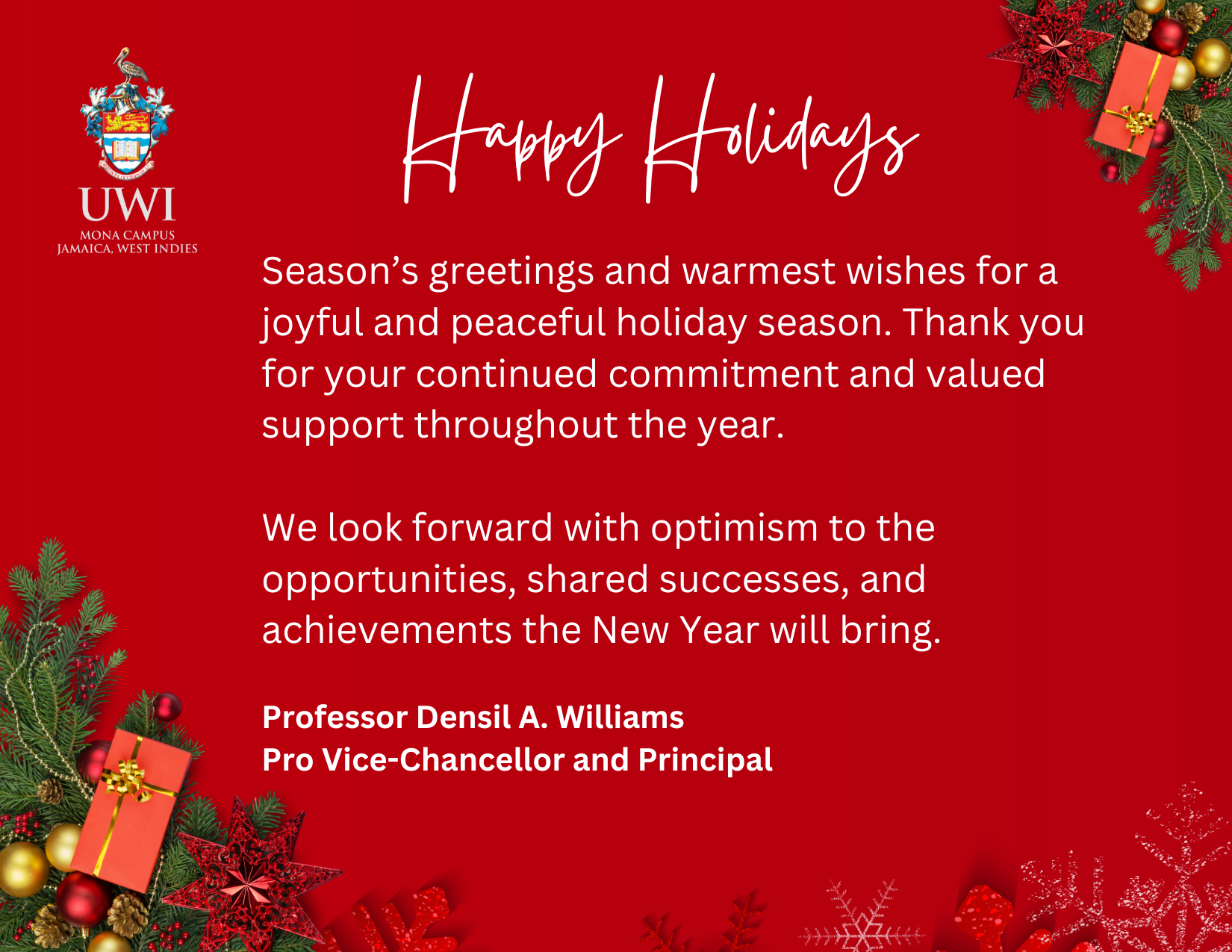 Happy Holidays
