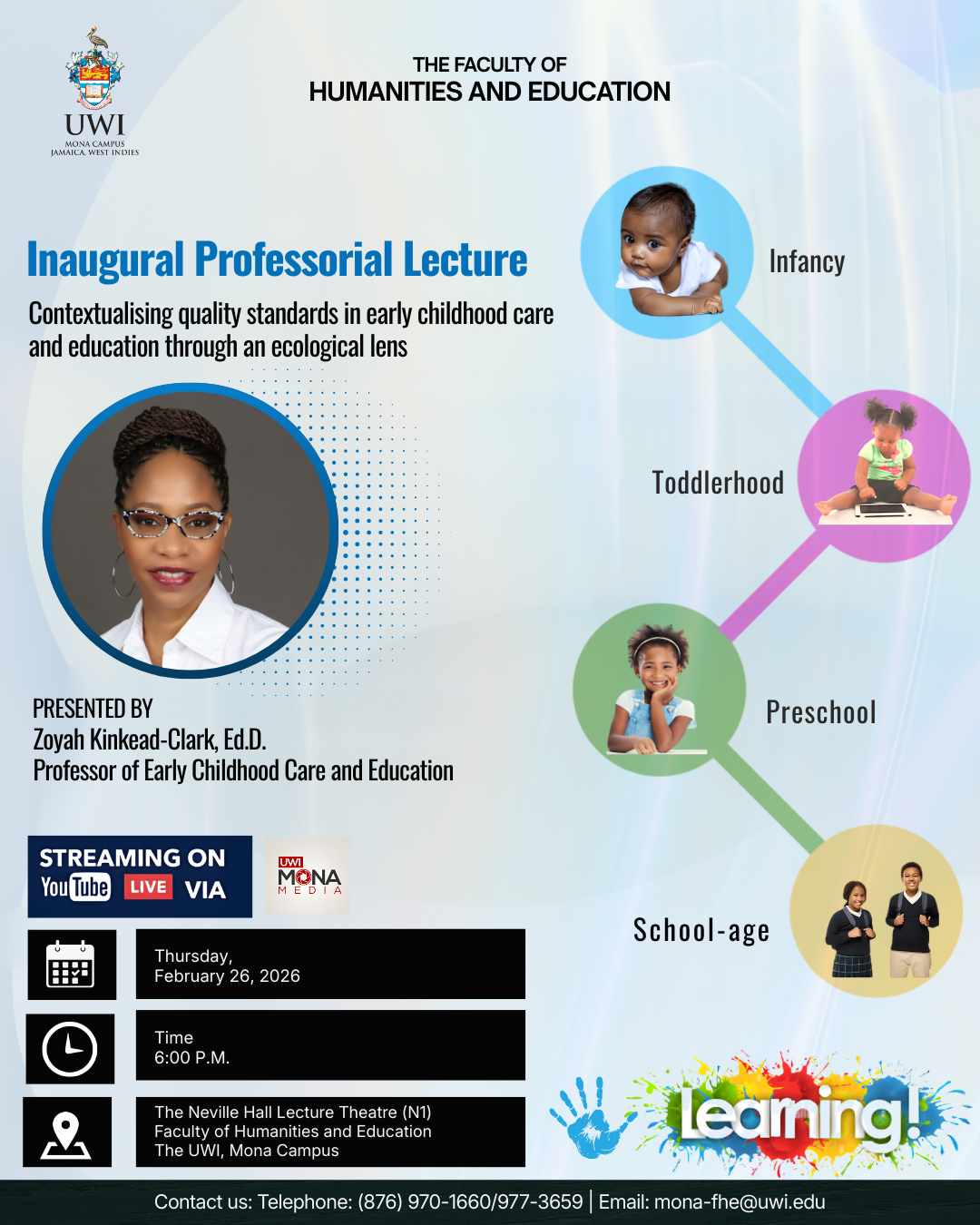 Inaugural Professorial Lecture | Professor Zoyah Kinkead-Clark