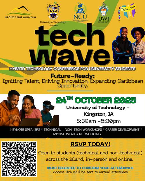 Project Blue Mountain's: Tech Wave - Hybrid Technology Conference for University Students
