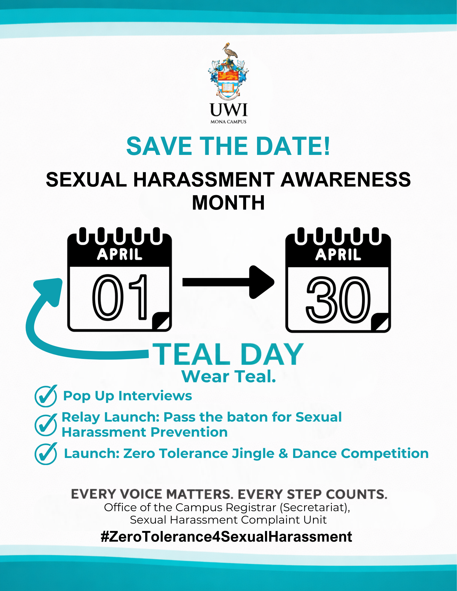 SAVE THE DATE Teal Day 2026