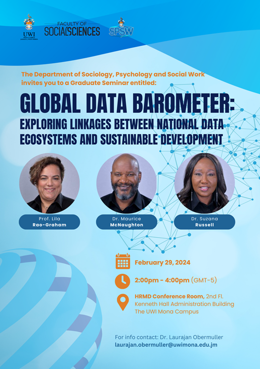 SPSW Graduate Seminar: Global Data Barometer: Exploring Linkages between National Data Ecosystems and Sustainable Development