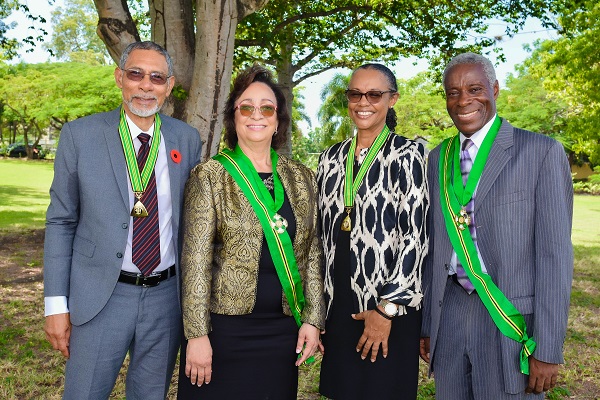 National Honours for 2022 bestowed on 10 members of The UWI Family